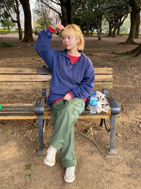 Amyさんの「CONVERSE コンバース オール スター ハイ / ALL STAR HI 32060180」を使ったコーディネート