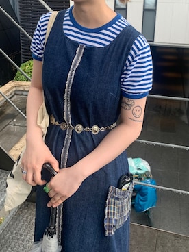 Amyさん（レディース・159cm）の夏コーディネート