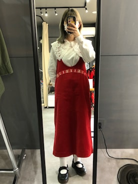 Amyさん（レディース・159cm）の冬コーディネート