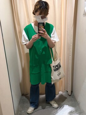 Amyさん(レディース・159cm)の夏コーディネート