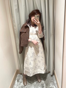 アコ@骨格ストレートさん(レディース・164cm)の秋コーディネート