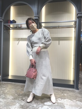 アコ@骨格ストレートさん（レディース・164cm）の秋コーディネート