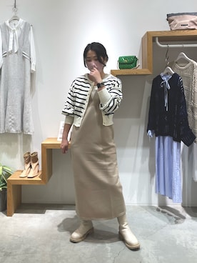 アコ@骨格ストレートさん(レディース・164cm)の冬コーディネート