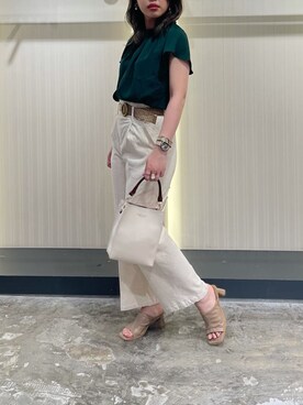 アコ@骨格ストレートさん（レディース・164cm）の夏コーディネート