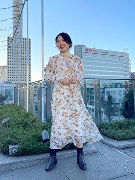 アコ@骨格ストレートさん(レディース・164cm)の冬コーディネート