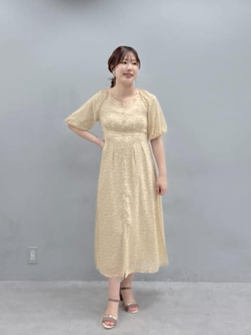 vanillacouture ヴァニラクチュール バルーンスリーブ コート 良品 セール】【WEB限定】バルーンスリーブガーリーワンピース