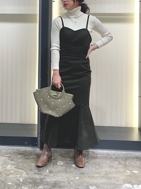 アコ@骨格ストレートさん（レディース・164cm）の秋コーディネート