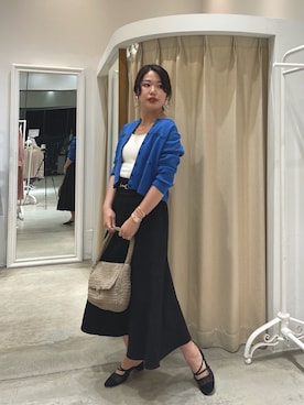 アコ@骨格ストレートさん（レディース・164cm）の春コーディネート