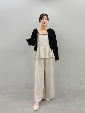 「アイテム（つなぎ/オールインワン）」を使った、アコ@骨格ストレートさん（レディース・164cm）の夏コーディネート