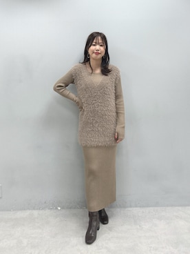アコ@骨格ストレートさん（骨格ストレート・レディース・164cm）の秋コーディネート