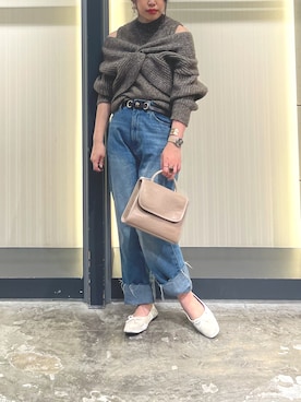 アコ@骨格ストレートさん(レディース・164cm)の秋コーディネート