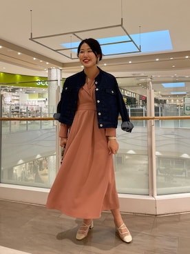 アコ@骨格ストレートさん（レディース・164cm）の春コーディネート