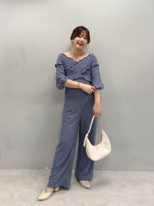 セール】カットレースフロントクロスサロペ（その他パンツ