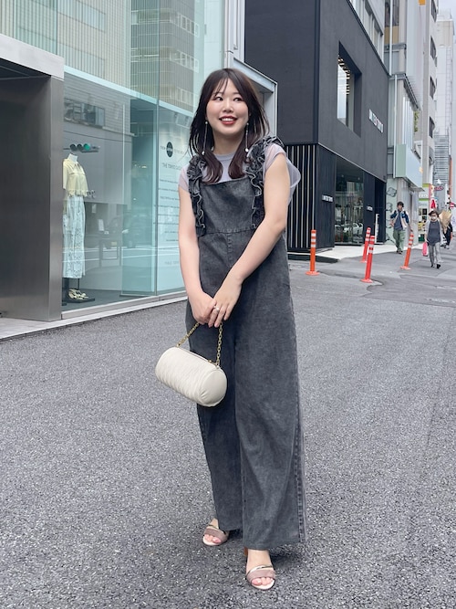 アコ@骨格ストレート(natural couture)｜natural coutureのサロペット