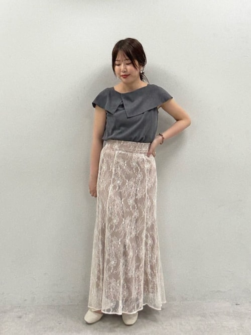ブラウス シャツ 「一部店舗限定」アシメオフショルブラウス レディース natural couture ブラウス シャツ 「WEB限定」アシメカラー