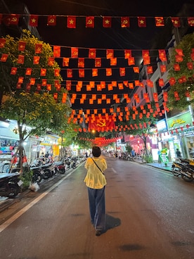 「PAR ICI（パーリッシィ）のアイテム（バッグ）」を使った、はなよさん（レディース・155cm）の秋コーディネート