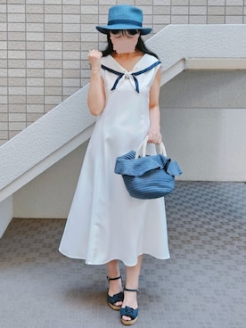 「大人ガーリー」｜こうめさん（レディース・155cm）の秋コーディネート