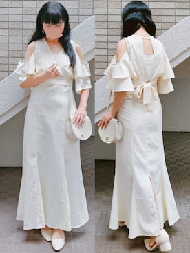 「Honeys（ハニーズ）のアイテム」を使った、こうめさん（レディース・155cm）の秋コーディネート