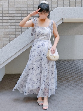 「大人ガーリー」｜こうめさん（レディース・155cm）の秋コーディネート