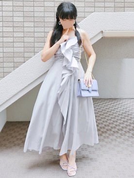 「DAISO（DAISO）のアイテム（アクセサリー）」を使った、こうめさん（レディース・155cm）の夏コーディネート