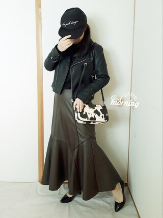 MAISON SPECIAL ヴィーガンレザーファーライダースジャケット広瀬すず MAISON SPECIAL ヴィーガンレザーファーライダースジャケット広瀬すず