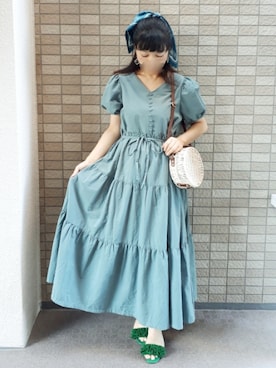 「サークルバッグ」｜こうめさん（レディース・155cm）の秋コーディネート