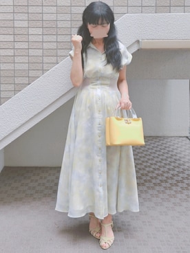 「NOELA（ノエラ）のアイテム」を使った、こうめさん（レディース・155cm）の夏コーディネート
