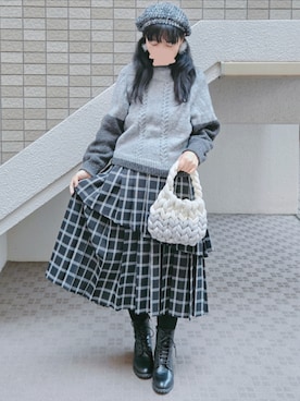 「3coins（3coins）のアイテム」を使った、こうめさん（レディース・155cm）の春コーディネート