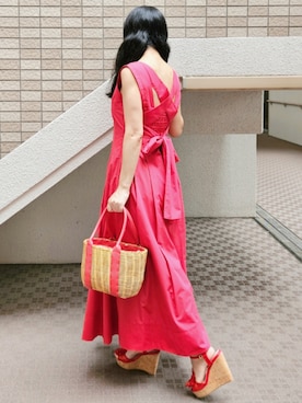 「ワンピース」｜こうめさん（レディース・155cm）の秋コーディネート