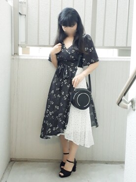 「サークルバッグ」｜こうめさん（レディース・155cm）の秋コーディネート