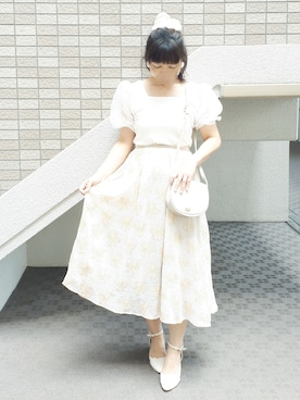 「The Virgnia（ザ ヴァージニア）のアイテム」を使った、こうめさん（レディース・155cm）の夏コーディネート