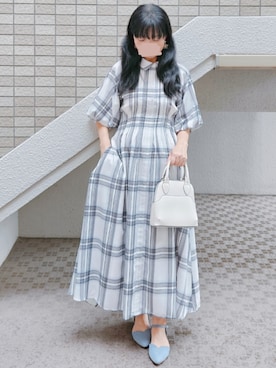 「Honeys（ハニーズ）のアイテム」を使った、こうめさん（レディース・155cm）の秋コーディネート