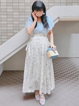 「3coins（3coins）のアイテム」を使った、こうめさん（レディース・155cm）の夏コーディネート