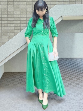 「UR'S（ユアーズ）のアイテム」を使った、こうめさん（レディース・155cm）の夏コーディネート