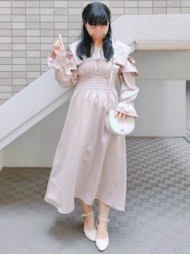 「GRL（グレイル）のアイテム（バッグ）」を使った、こうめさん（レディース・155cm）の春コーディネート