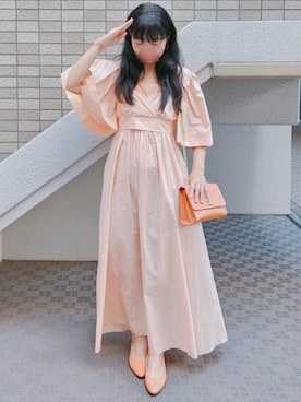 「SNIDEL（スナイデル）のアイテム」を使った、こうめさん（レディース・155cm）の夏コーディネート