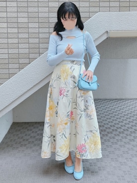 「アイテム（その他）」を使った、こうめさん（レディース・155cm）の冬コーディネート