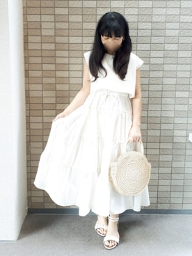 「サークルバッグ」｜こうめさん（レディース・155cm）の秋コーディネート