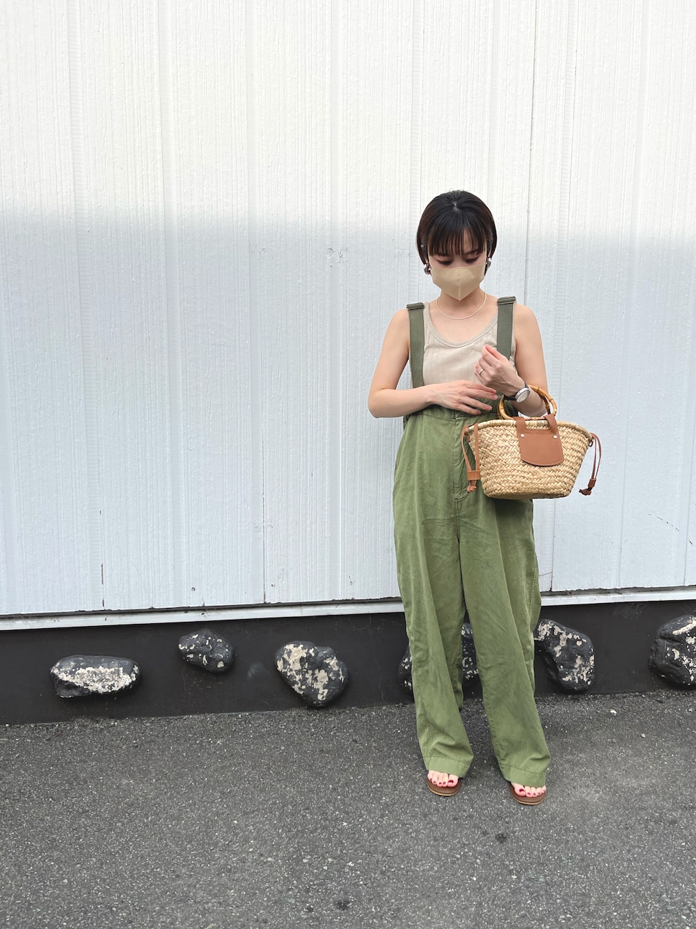 Kiさんの「Pt(ピーティー) ビーディングネックレス（CANAL JEAN）」を使ったコーディネートの1枚目の写真