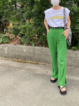 「おちびさん」｜「アイテム（アクセサリー）」を使った、Kiさん（レディース・150cm）の夏コーディネート