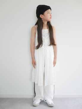 「GU（ジーユー）のアイテム」を使った、skskさん（キッズ・125cm）の夏コーディネート