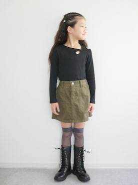 skskさん（キッズ・125cm）の秋コーディネート