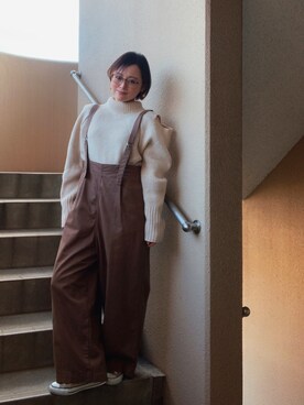 akocoa♩¨̮·͜· ︎︎ ︎︎さん（レディース・153cm）の冬コーディネート