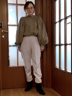 akocoa♩¨̮·͜· ︎︎ ︎︎さん（レディース・153cm）の秋コーディネート