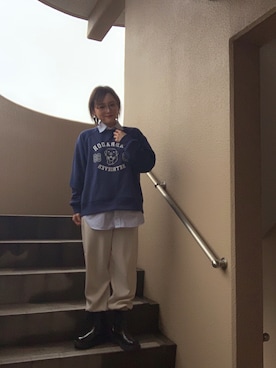 akocoa♩¨̮·͜· ︎︎ ︎︎さん（レディース・153cm）の冬コーディネート