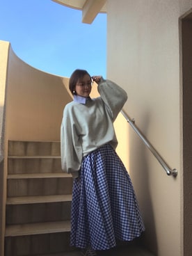 akocoa♩¨̮·͜· ︎︎ ︎︎さん（レディース・153cm）の春コーディネート