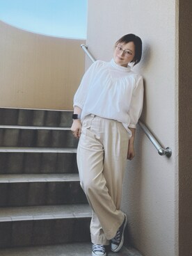 akocoa♩¨̮·͜· ︎︎ ︎︎さん（レディース・153cm）の春コーディネート