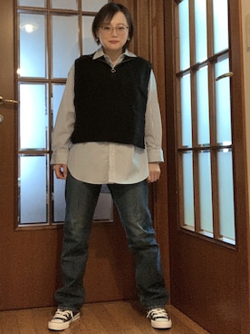 akocoa♩¨̮·͜· ︎︎ ︎︎さん（レディース・153cm）の秋コーディネート