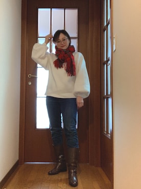 akocoa♩¨̮·͜· ︎︎ ︎︎さん（レディース・153cm）の冬コーディネート