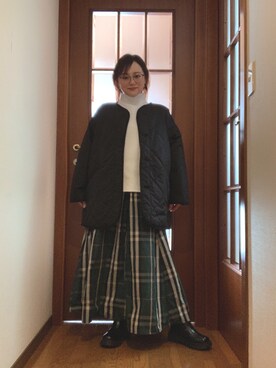 akocoa♩¨̮·͜· ︎︎ ︎︎さん（レディース・153cm）の冬コーディネート